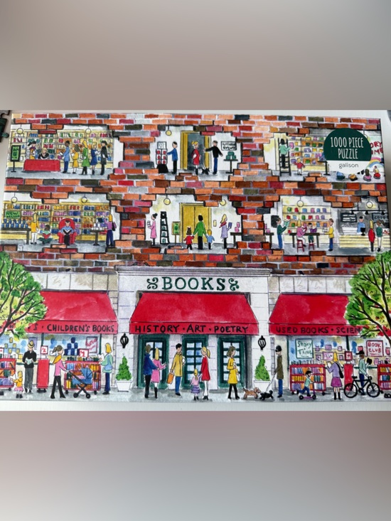 Galison Other - Galison Bookshop 1000-Piece Puzzle